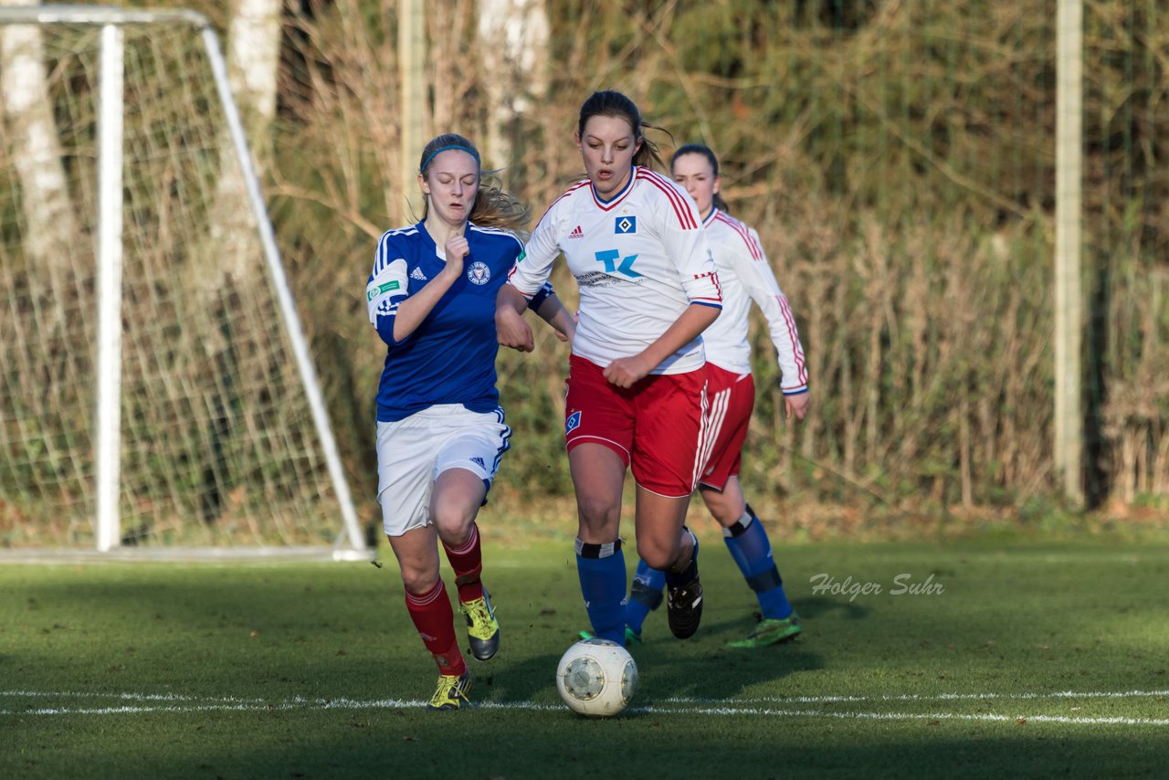 Bild 74 - B-Juniorinnen Hamburger SV - Holstein Kiel : Ergebnis: 0:1